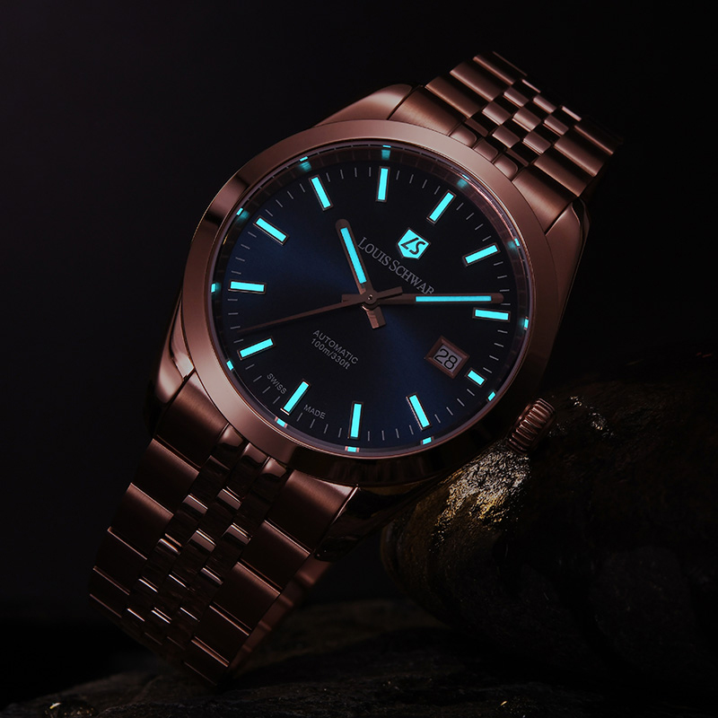 LEVTOI Series｜Peak Blue Rose-Gold Tone