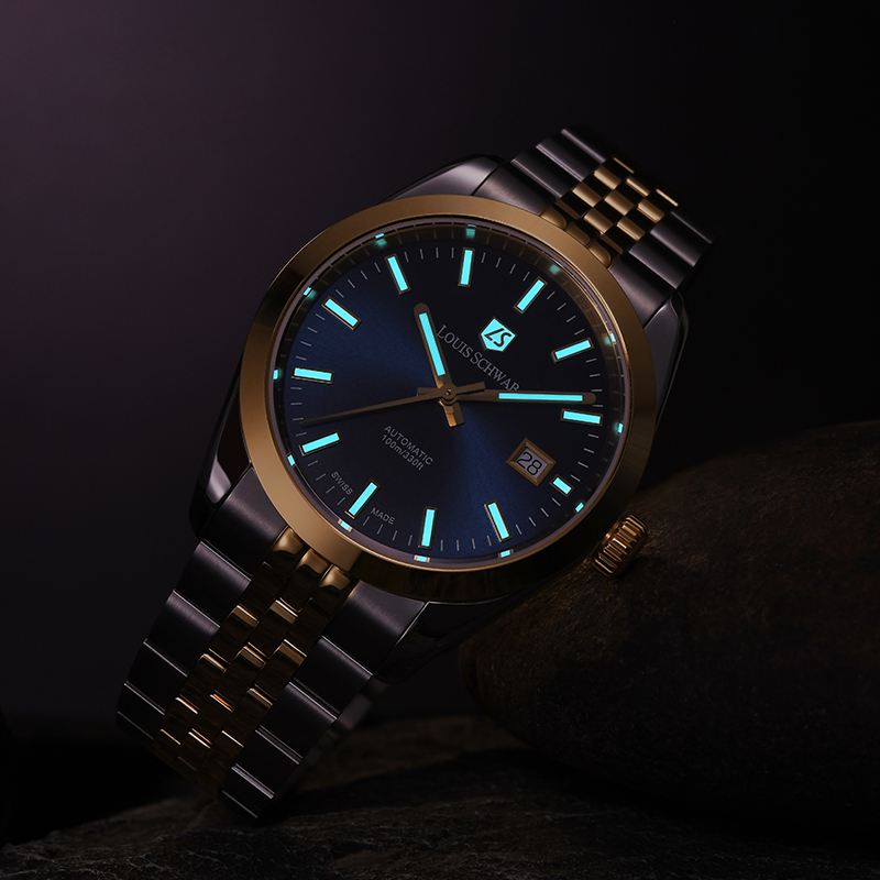 LEVTOI Series｜Peak Blue Two-Tone Gold