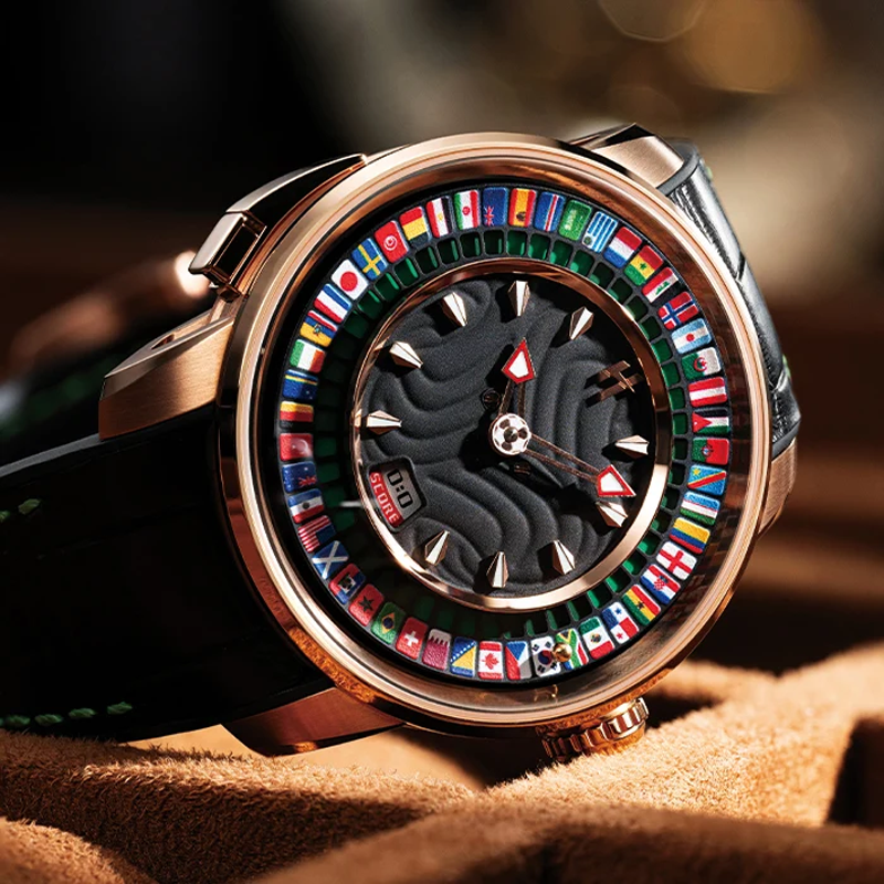 Horology Planet-lucky-harvey-sports-series-world-footballwatch-limited-edition