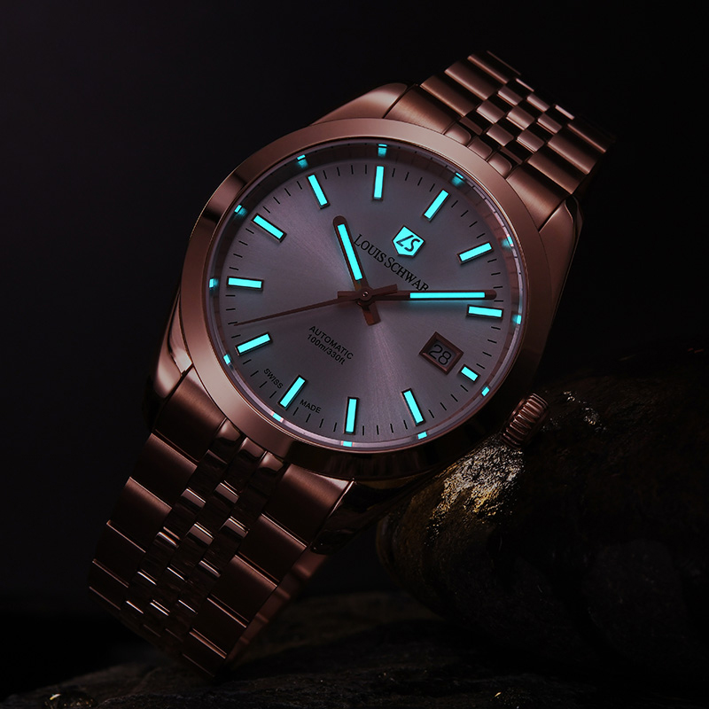 LEVTOI Series｜Snowflake White Rose-Gold Tone