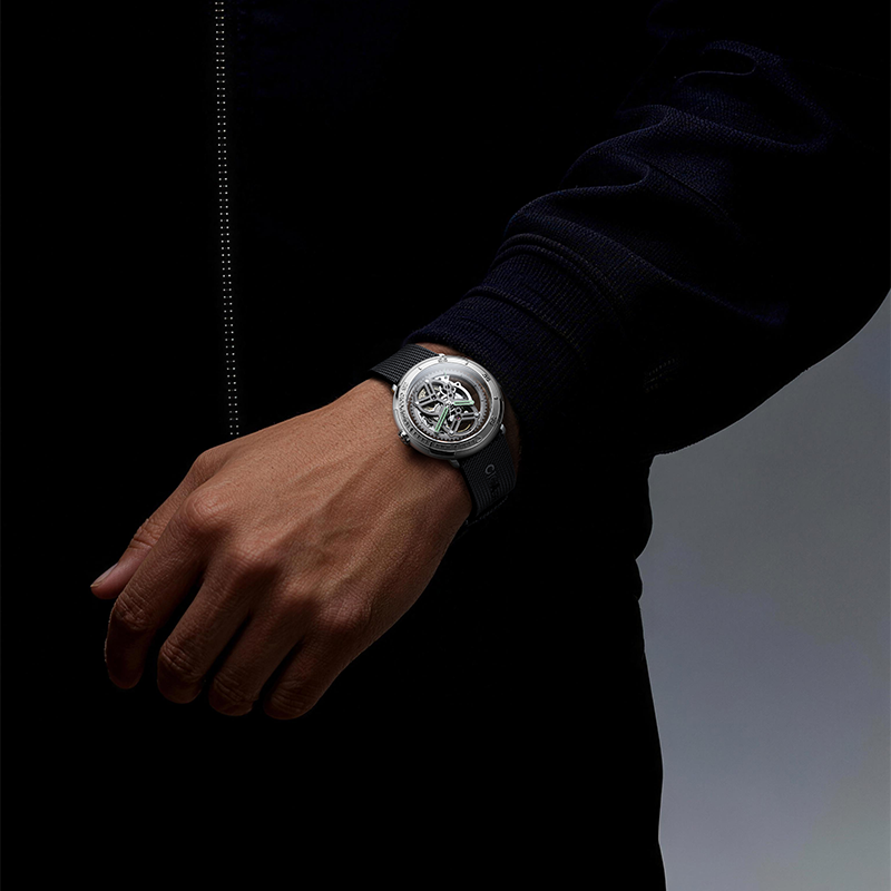 海鷗古琴超薄自動陀飛輪腕錶