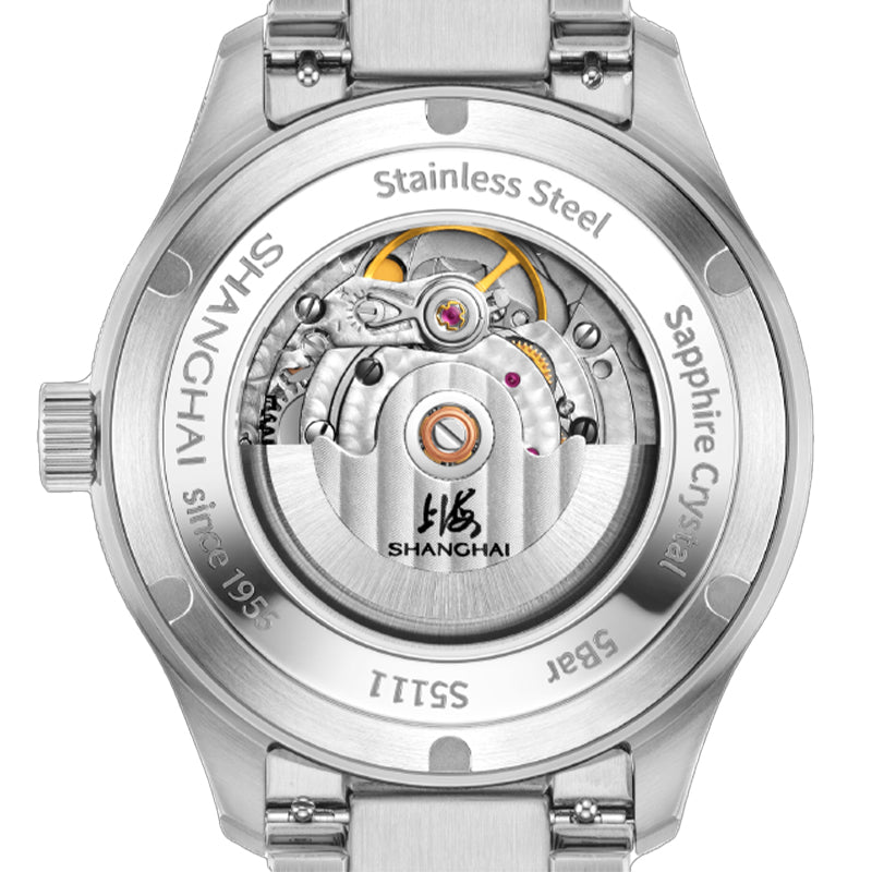Shanghai Legacy 40mm Watch - Time Capture Green
