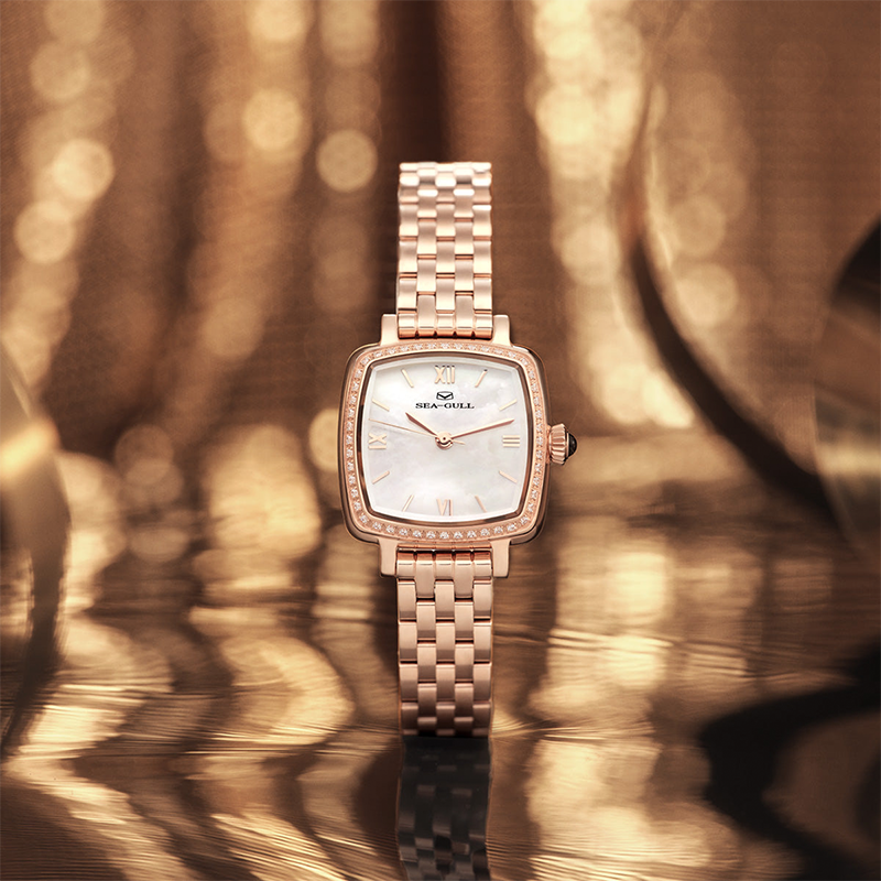 Sea-Gull Fortune Gleam Mother-of-Pearl Automatic Watch