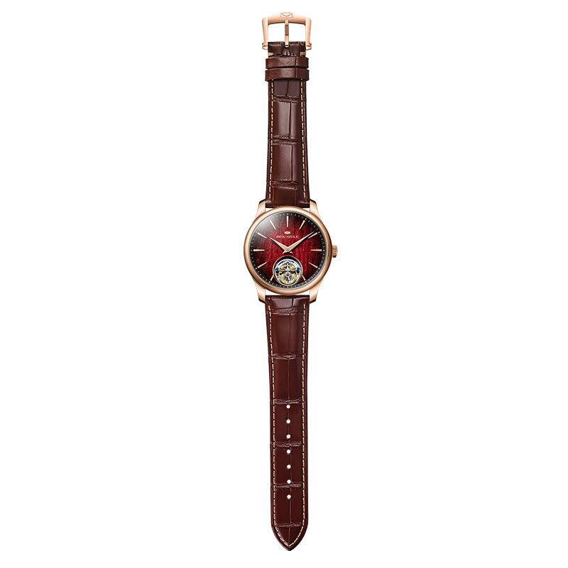 Seagull Qin Ultra-Thin Automatic Tourbillon Watch - Winged Pegasus Zodiac Horse Limited Edition