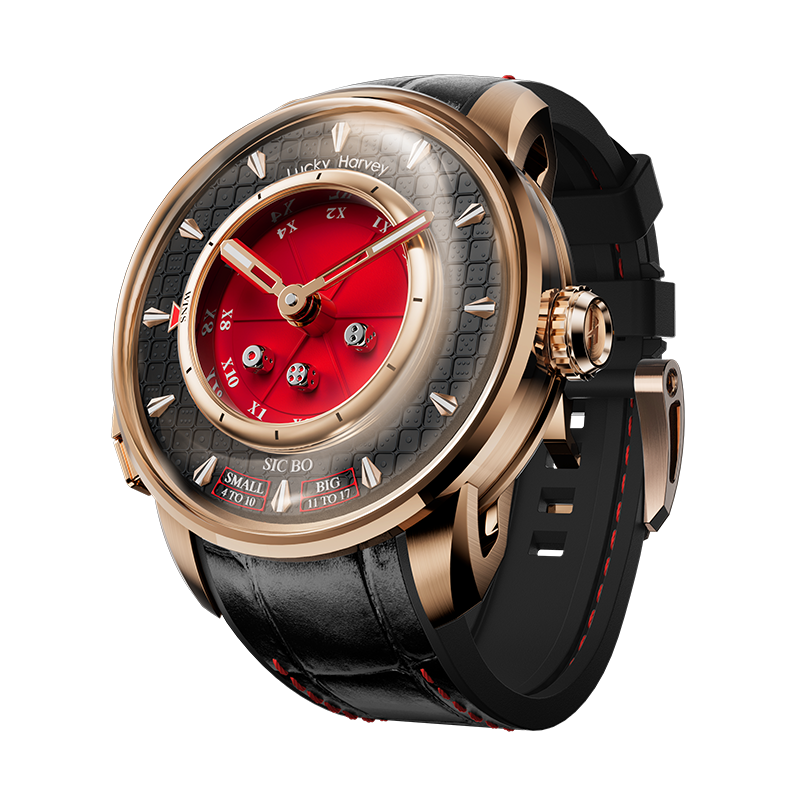 Lucky Harvey Casino Series Sic Bo Automaton Watch