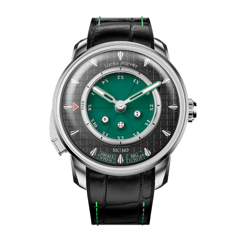Lucky Harvey Casino Series Sic Bo Automaton Watch