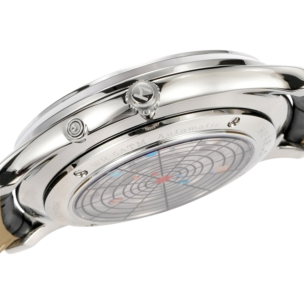 HUASUO Lacquer Moon Phase Watch