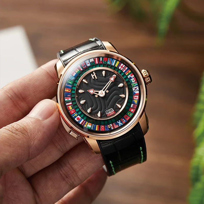 Horology Planet-lucky-harvey-sports-series-world-footballwatch-limited-edition