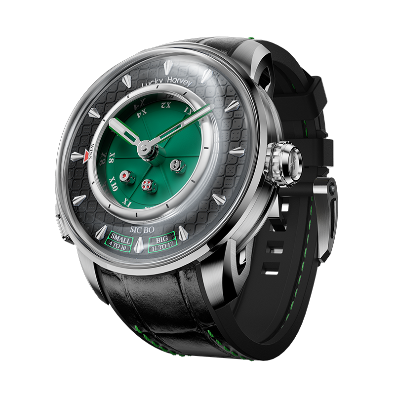 Lucky Harvey Casino Series Sic Bo Automaton Watch