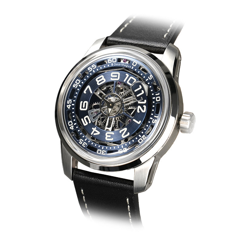 GearMagus MS02 Relay Baton Jumping Hour Hand Gen II Watch