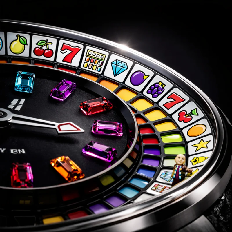 Horology Planet-lucky-harvey-casino-series-slots-machine-watch-limited-edition