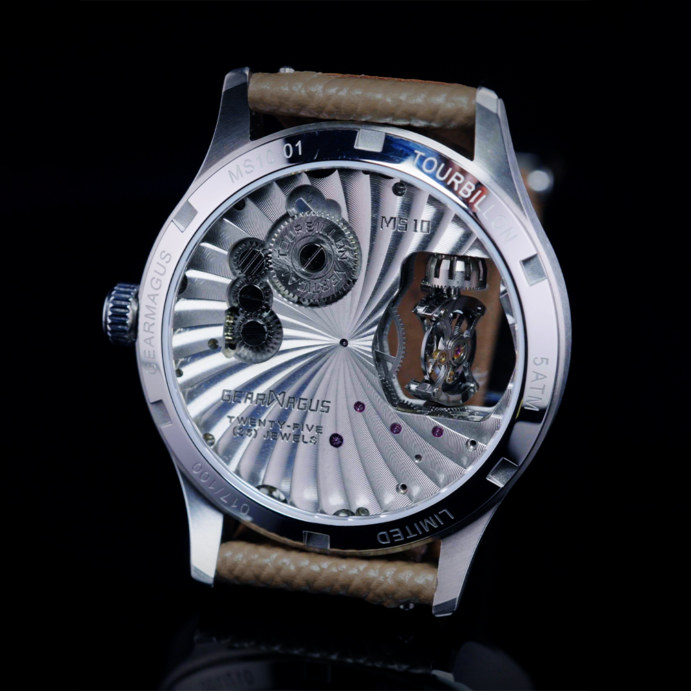 GearMagus MS10 Three-Dimensional Tourbillon Mechanical Watch