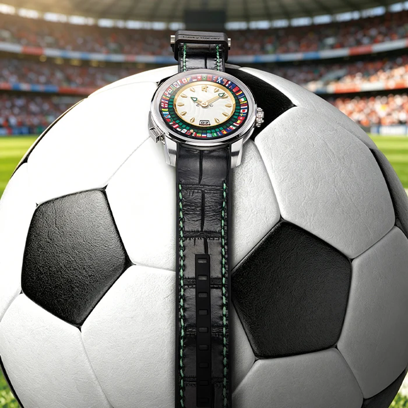 Horology Planet-lucky-harvey-sports-series-world-footballwatch-limited-edition