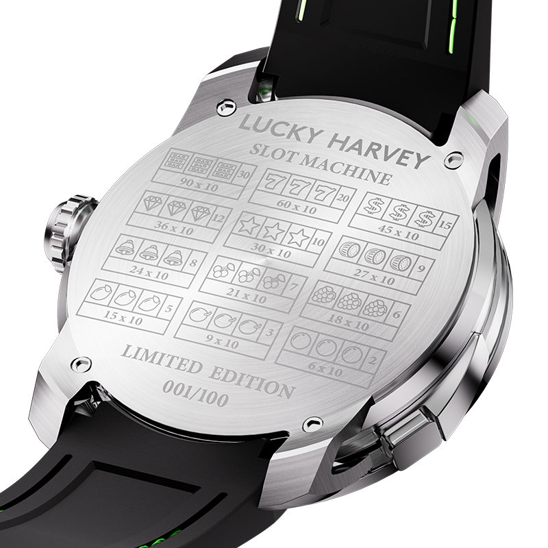 Horology Planet-lucky-harvey-casino-series-slots-machine-watch-limited-edition