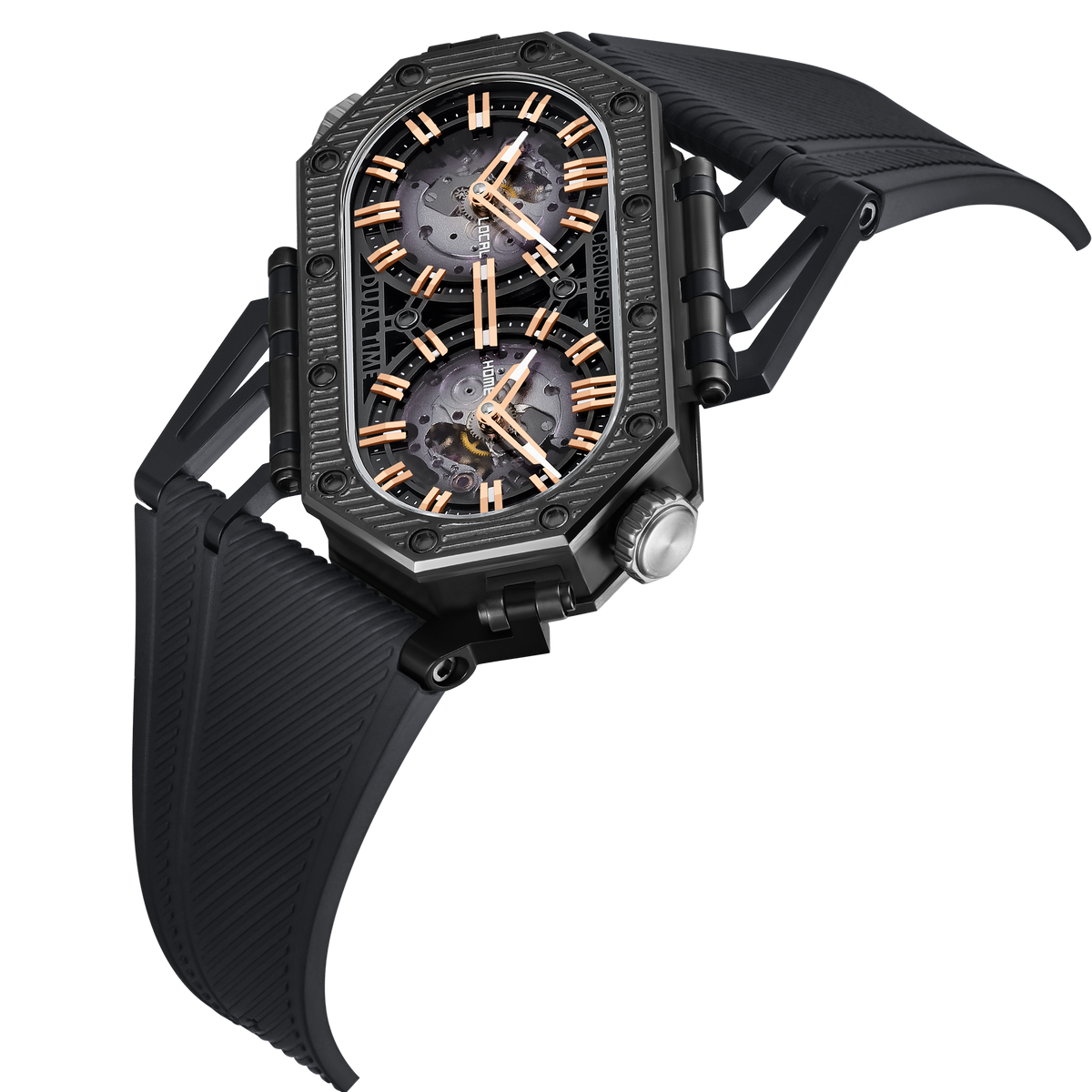 CronusArt CM025-007 Voyager Double-Dial Watch