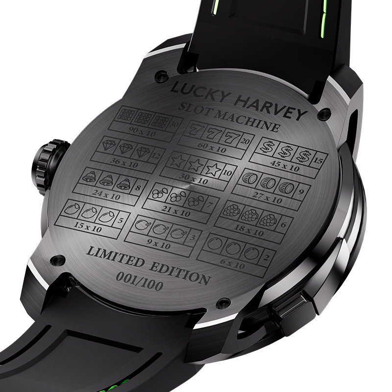 Horology Planet-lucky-harvey-casino-series-slots-machine-watch-limited-edition