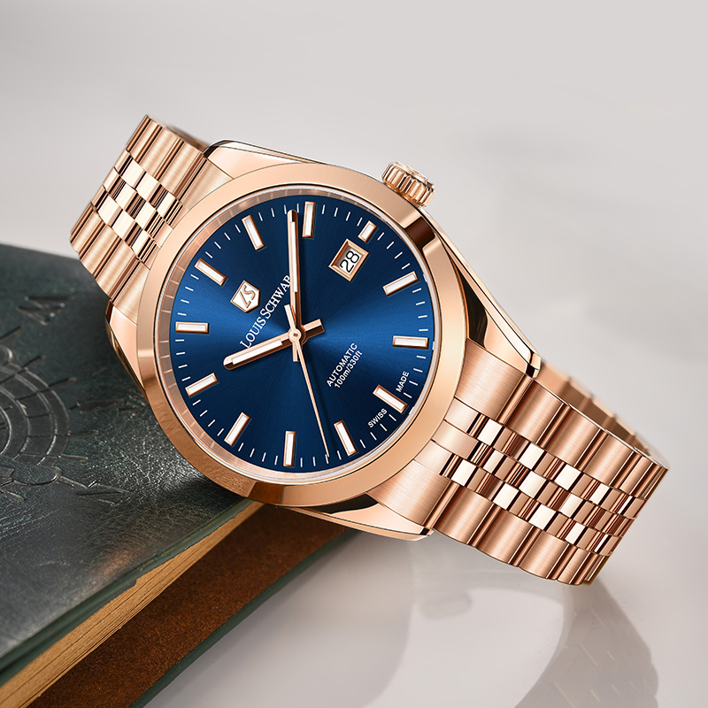 LEVTOI Series｜Peak Blue Rose-Gold Tone
