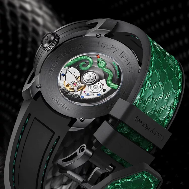 Horology Planet-lucky-harvey-craftsmanship-series-snake-watch