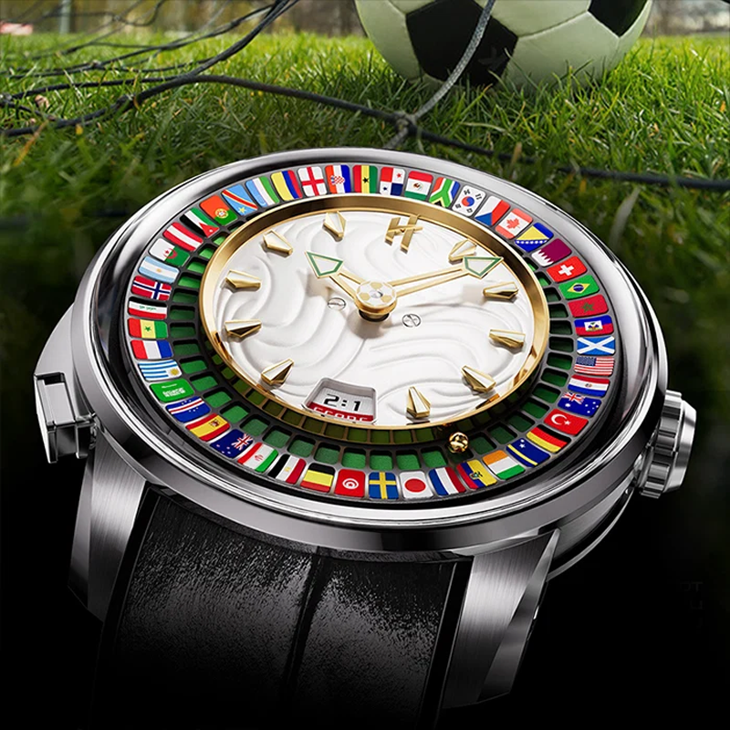 Horology Planet-lucky-harvey-sports-series-world-footballwatch-limited-edition