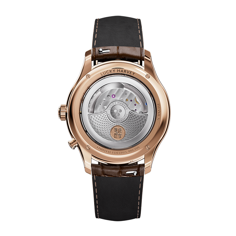 Lucky Harvey Dynasty Series Titanium Chiming Genghis Khan Automatic Watch [Limited Edition]