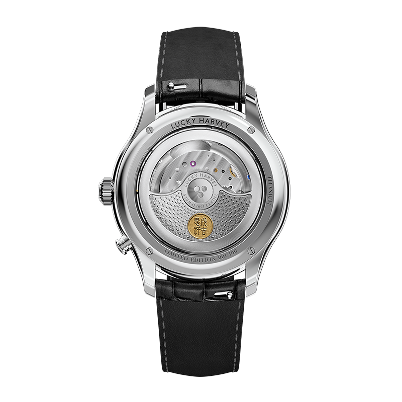 Lucky Harvey Dynasty Series Titanium Chiming Genghis Khan Automatic Watch [Limited Edition]