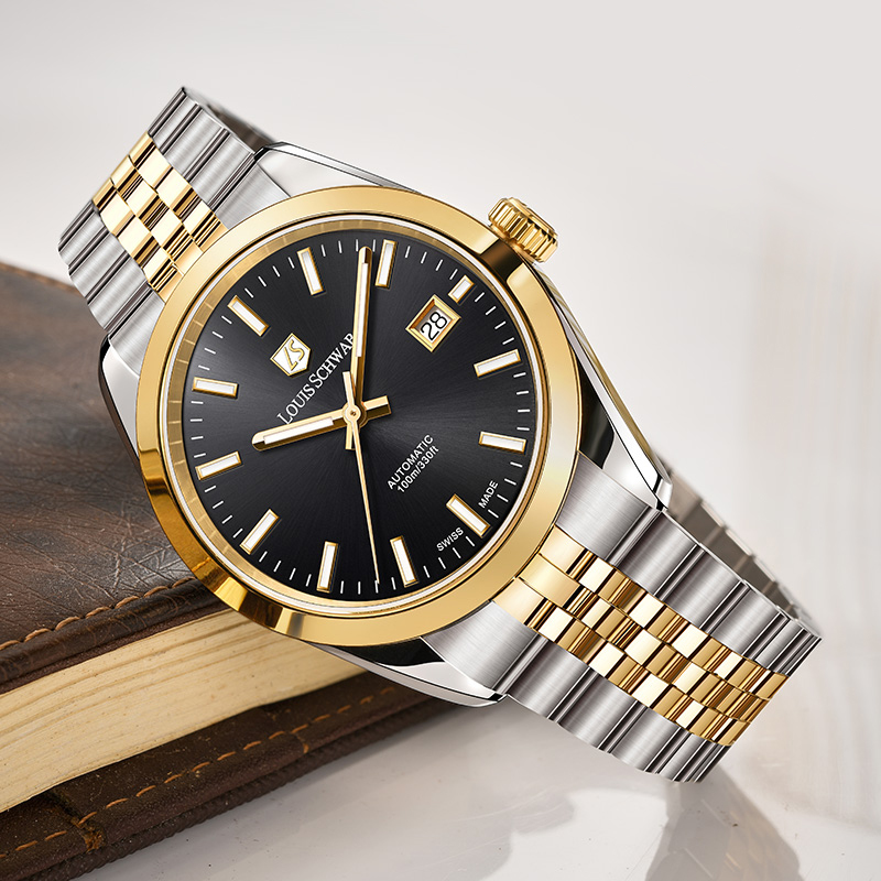 LEVTOI Series｜Ink Black Two-Tone Gold