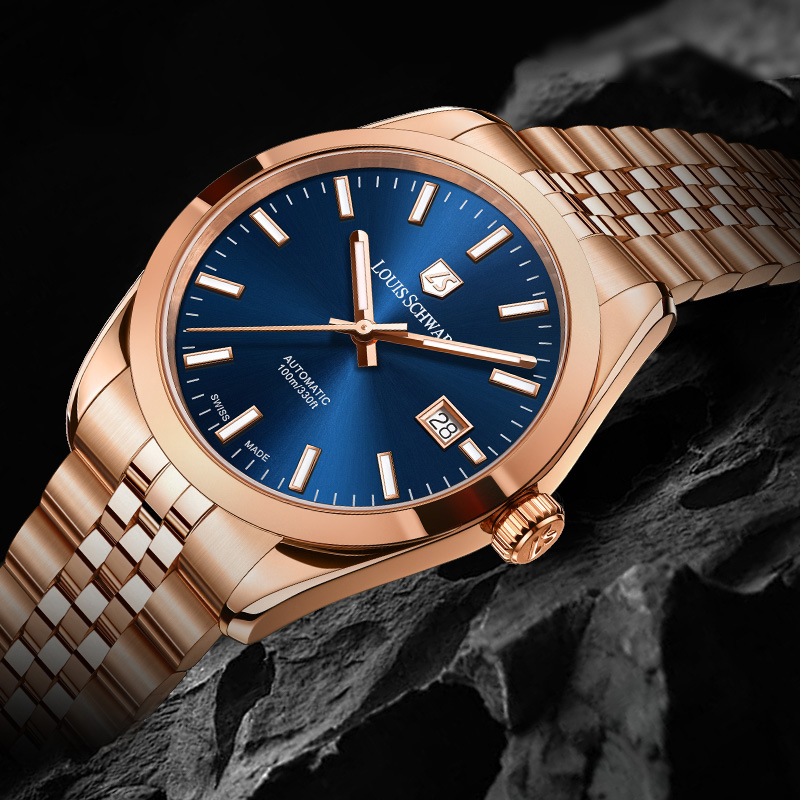 LEVTOI Series｜Peak Blue Rose-Gold Tone