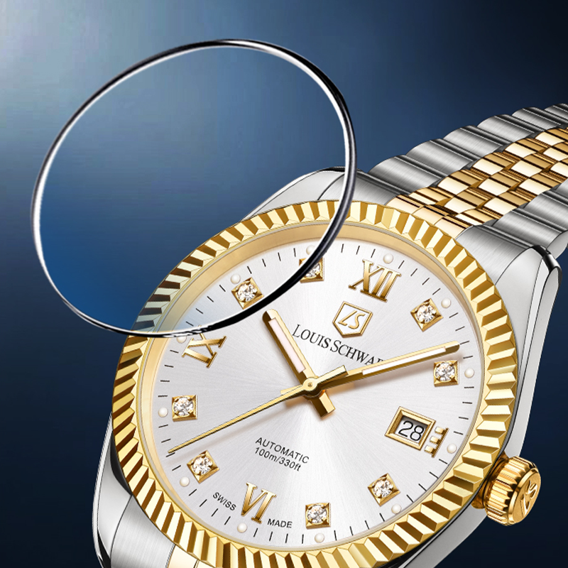 45° Le Mirage Series｜Snowflake White Two-Tone Gold