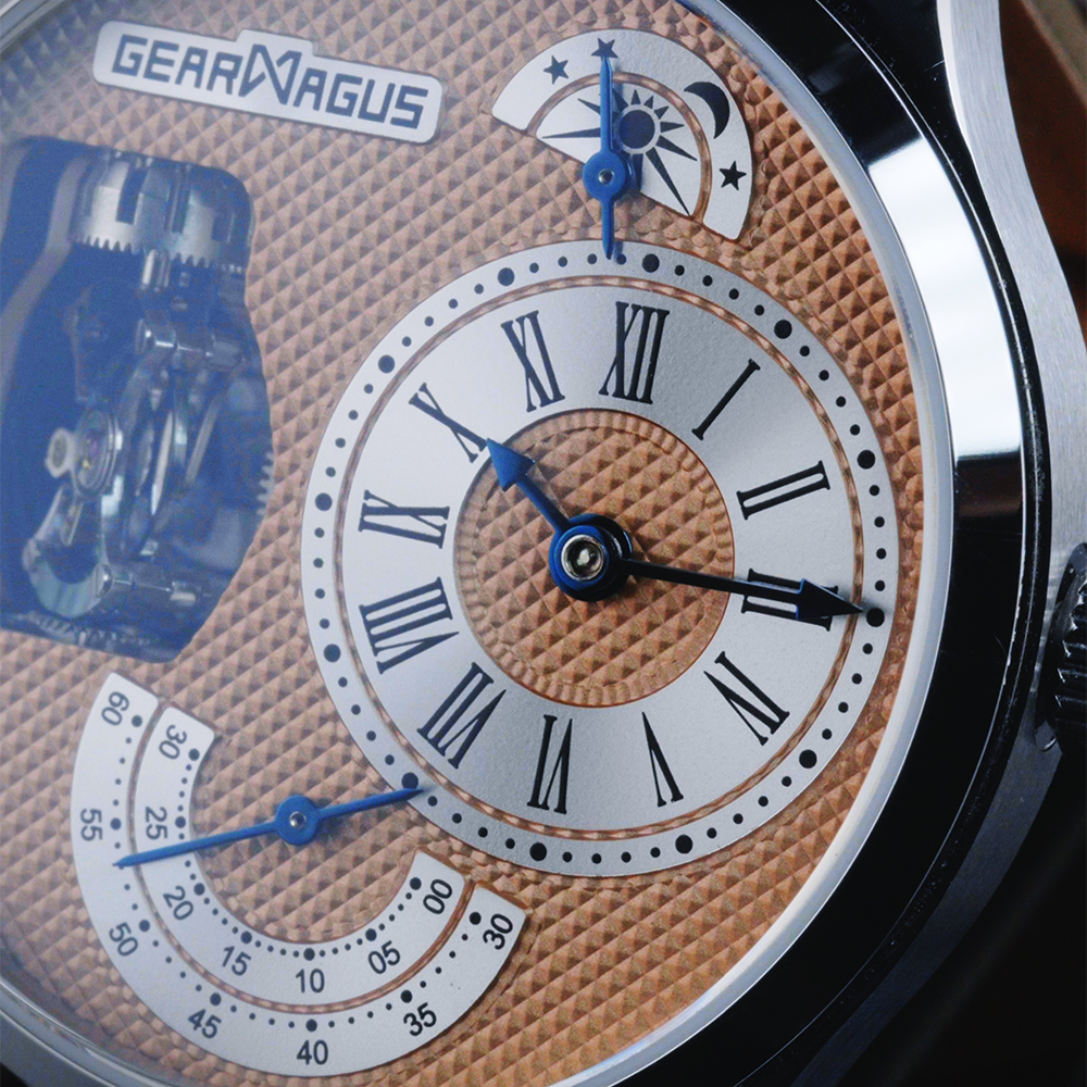 GearMagus MS10 Three-Dimensional Tourbillon Mechanical Watch