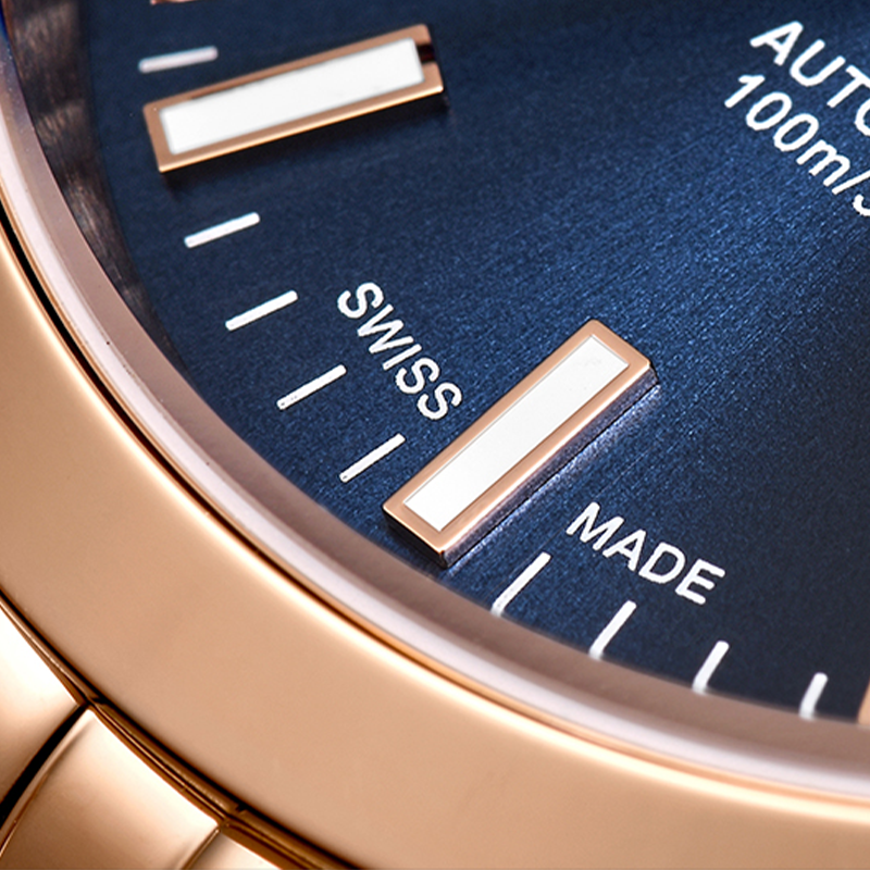LEVTOI Series｜Peak Blue Rose-Gold Tone