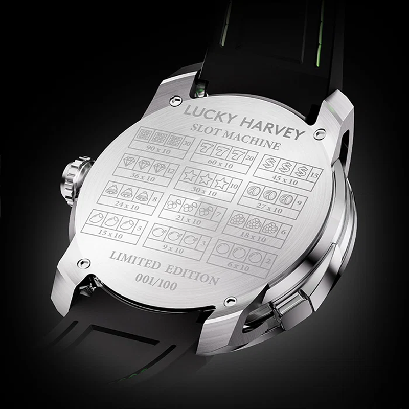 Horology Planet-lucky-harvey-casino-series-slots-machine-watch-limited-edition