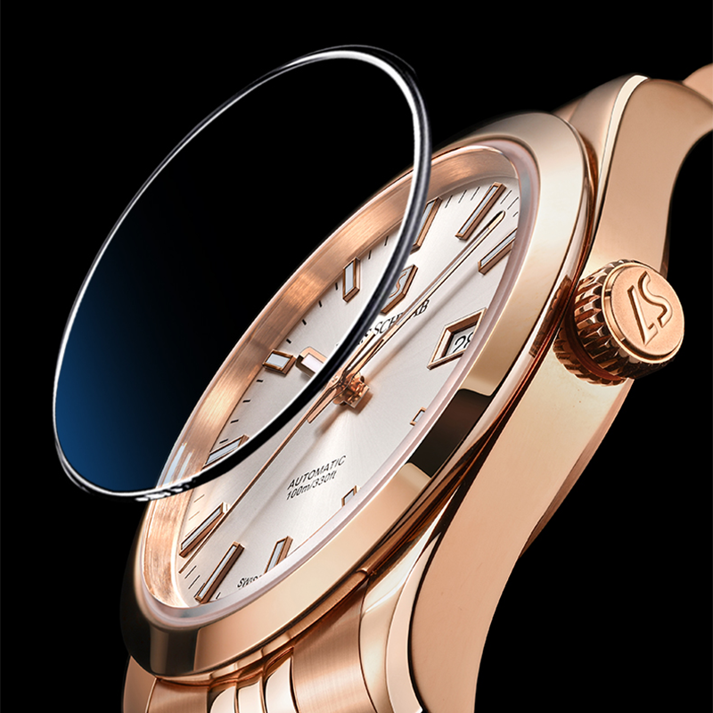 LEVTOI Series｜Snowflake White Rose-Gold Tone
