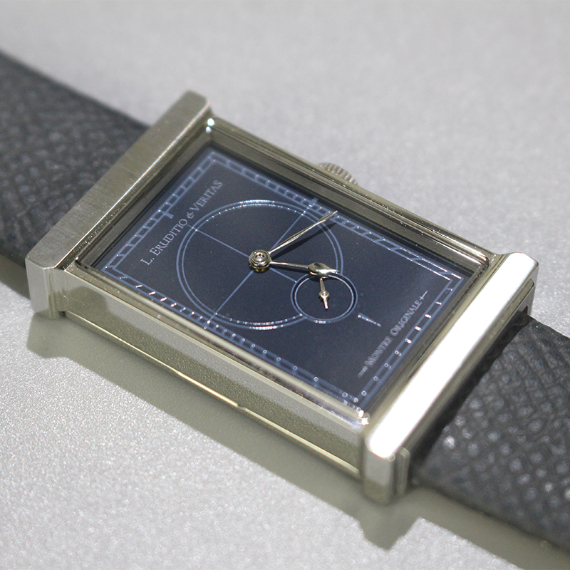L.Eruditio & Veritas Qingluan Q8012 Mechanical Watch - Sparrow Blue