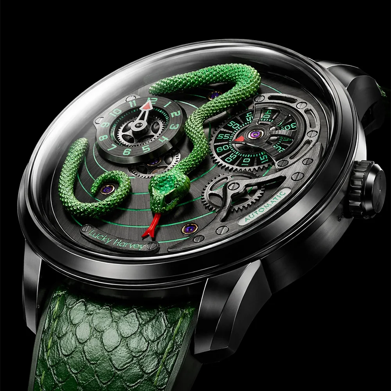 Horology Planet-lucky-harvey-craftsmanship-series-snake-watch