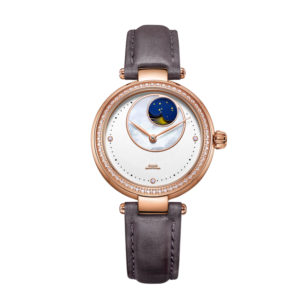 Beijing Sun and Moon Display Automatic Watch 32.5mm