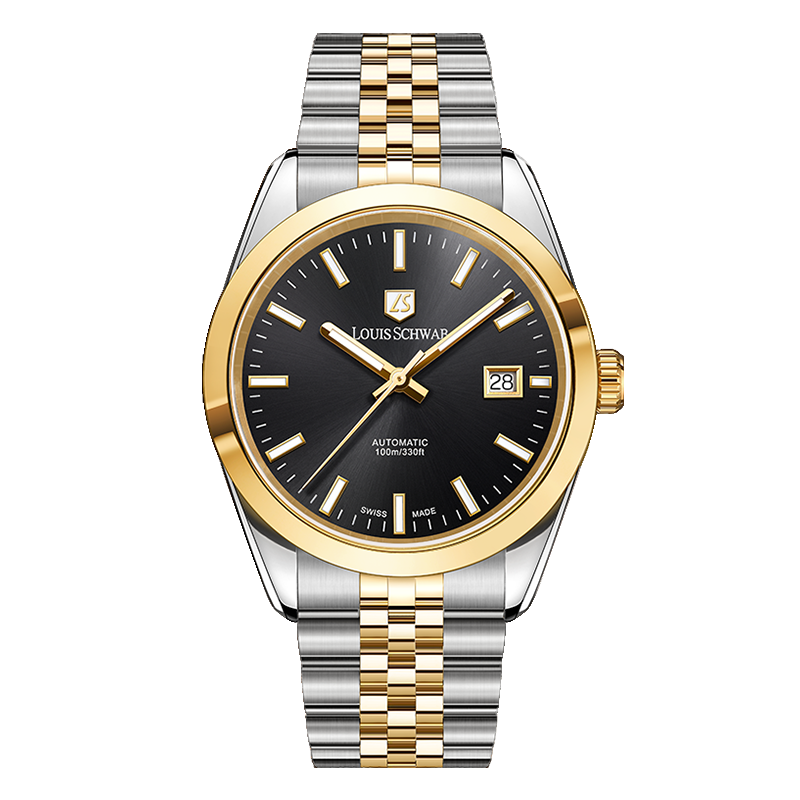 LEVTOI Series｜Ink Black Two-Tone Gold