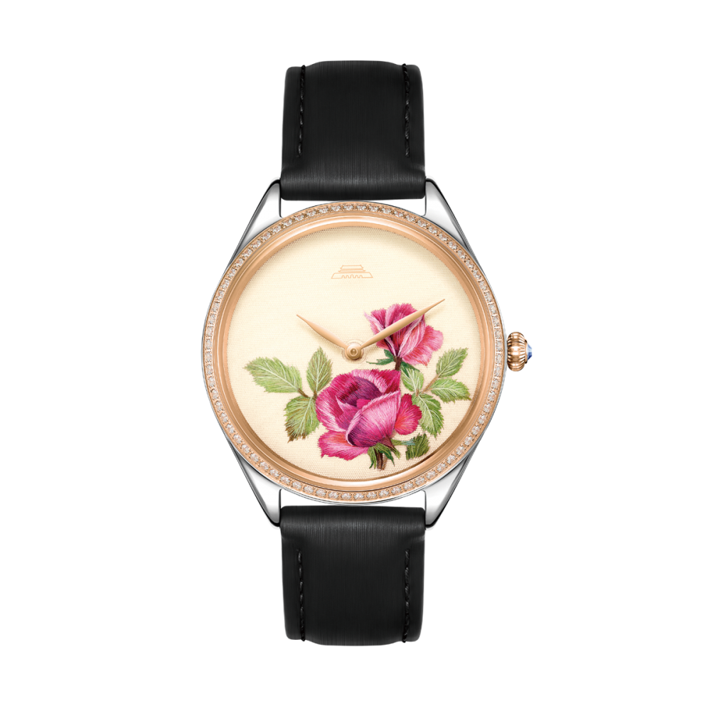 Beijing Suzhou Embroidery Rose Watch 38mm