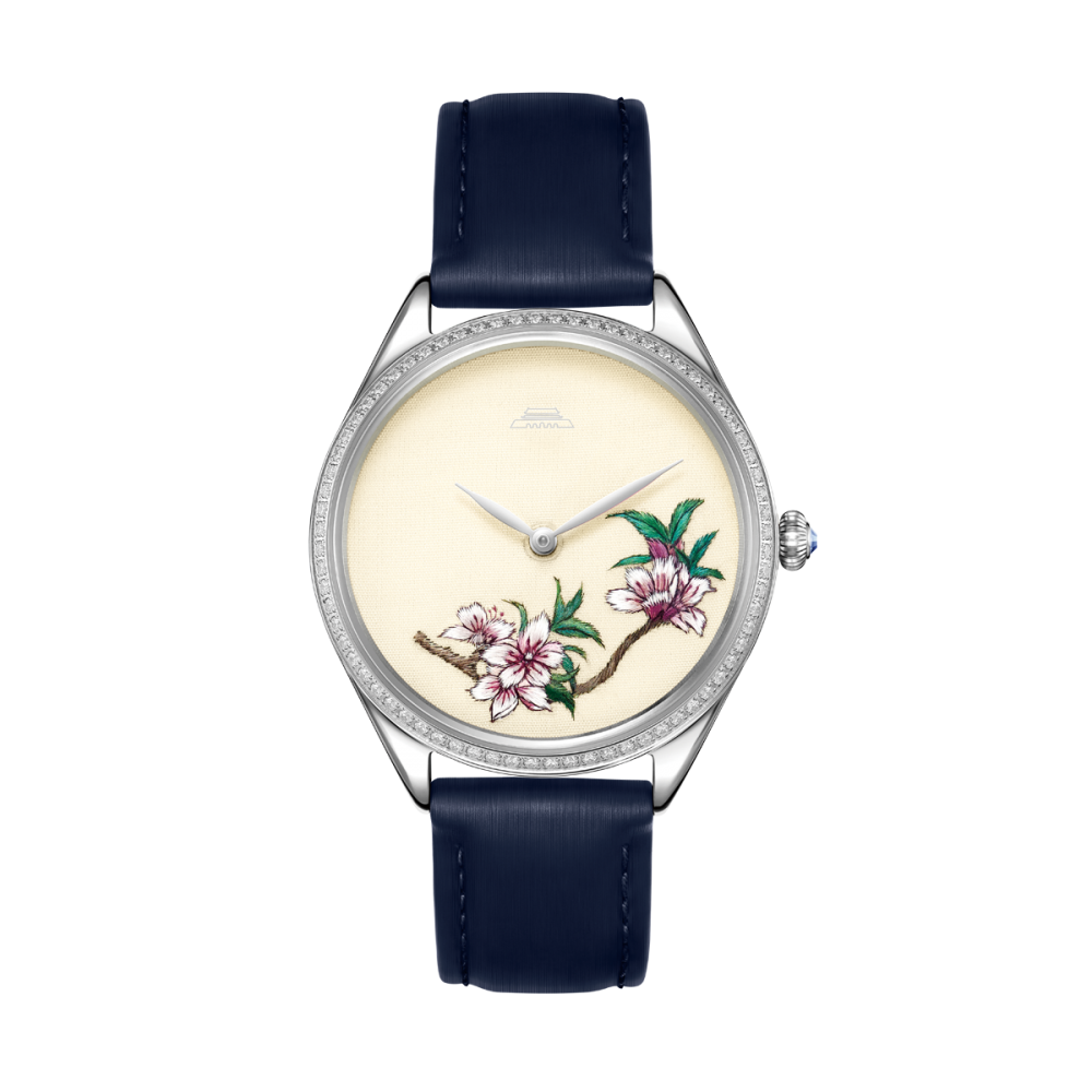 Beijing Suzhou Embroidery Peach Blossom Watch 38mm