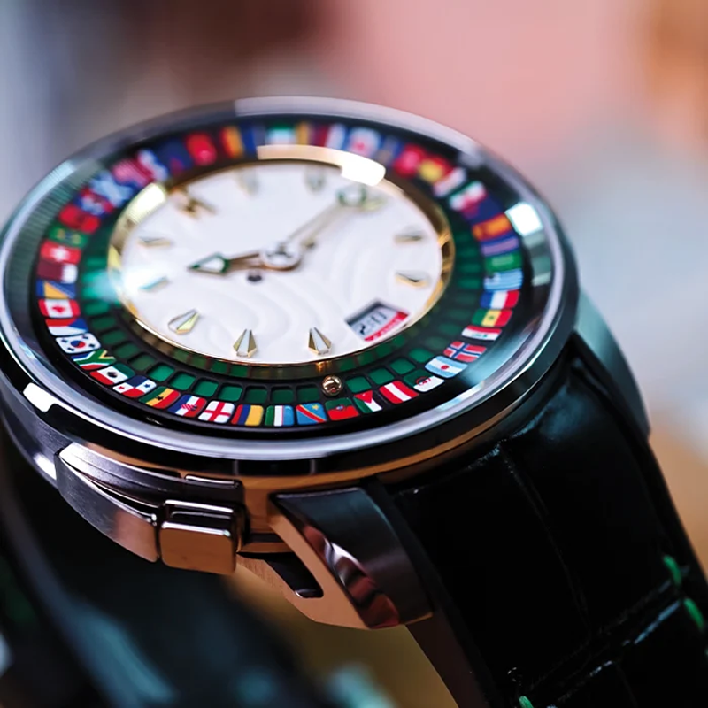 Horology Planet-lucky-harvey-sports-series-world-footballwatch-limited-edition