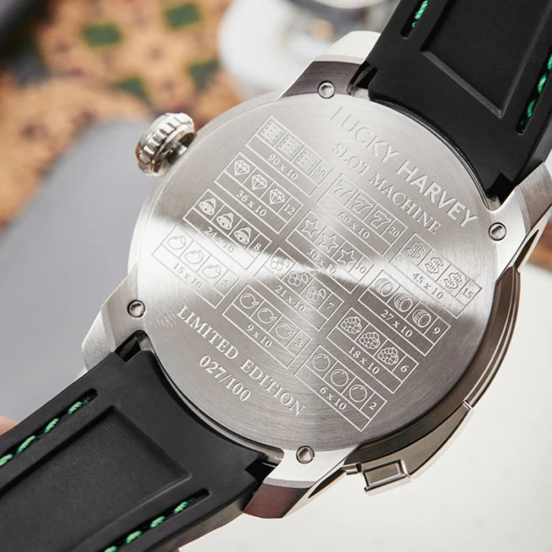 Horology Planet-lucky-harvey-casino-series-slots-machine-watch-limited-edition