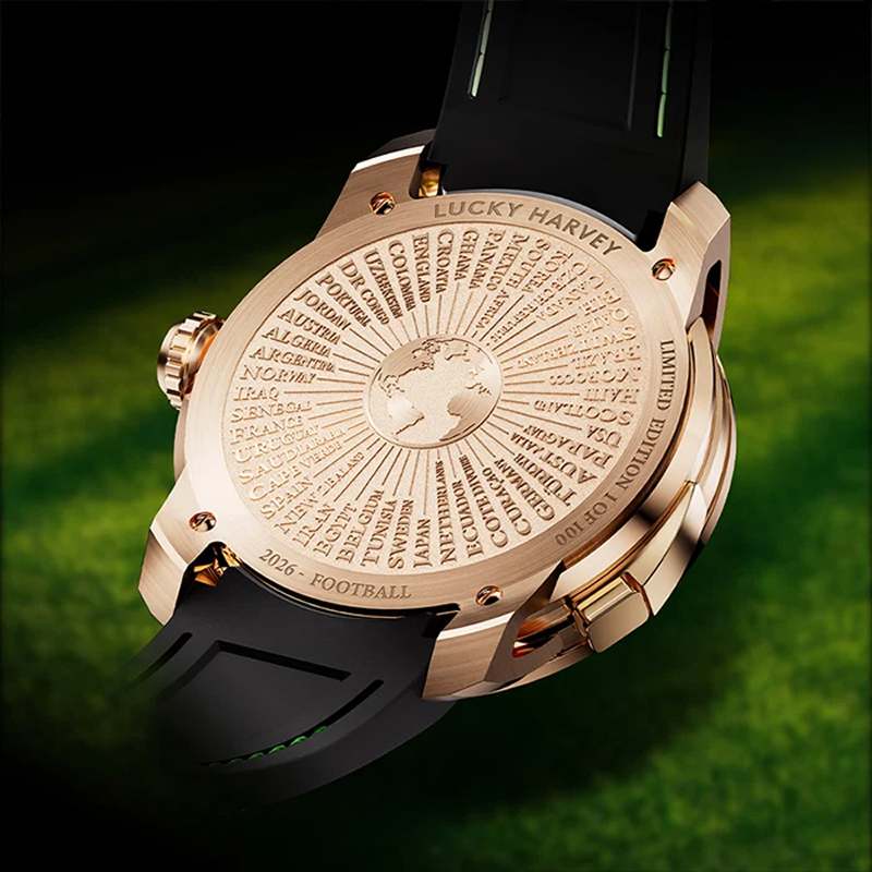 Horology Planet-lucky-harvey-sports-series-world-footballwatch-limited-edition