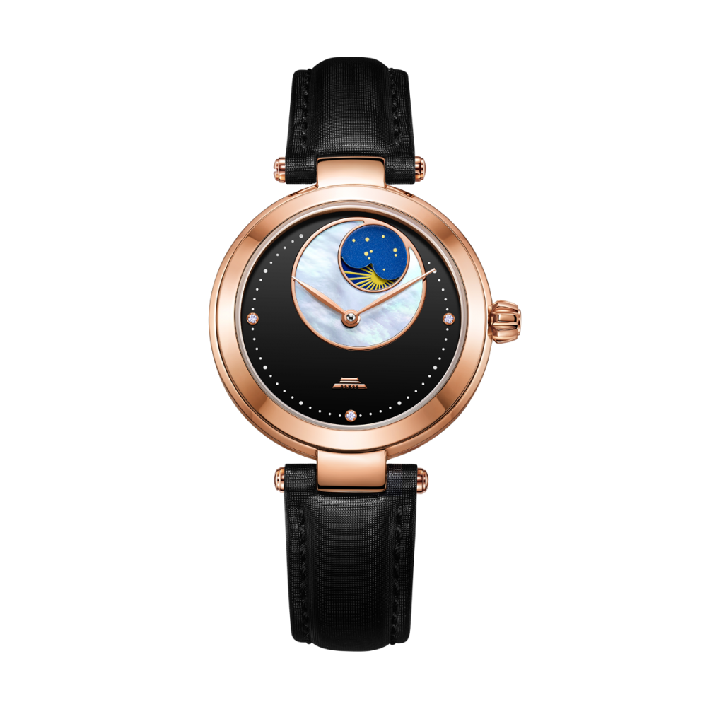 Beijing Sun and Moon Display Automatic Watch 32.5mm
