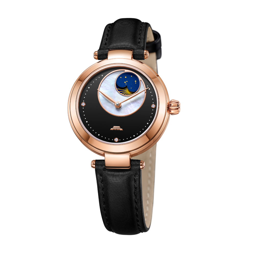 Beijing Sun and Moon Display Automatic Watch 32.5mm