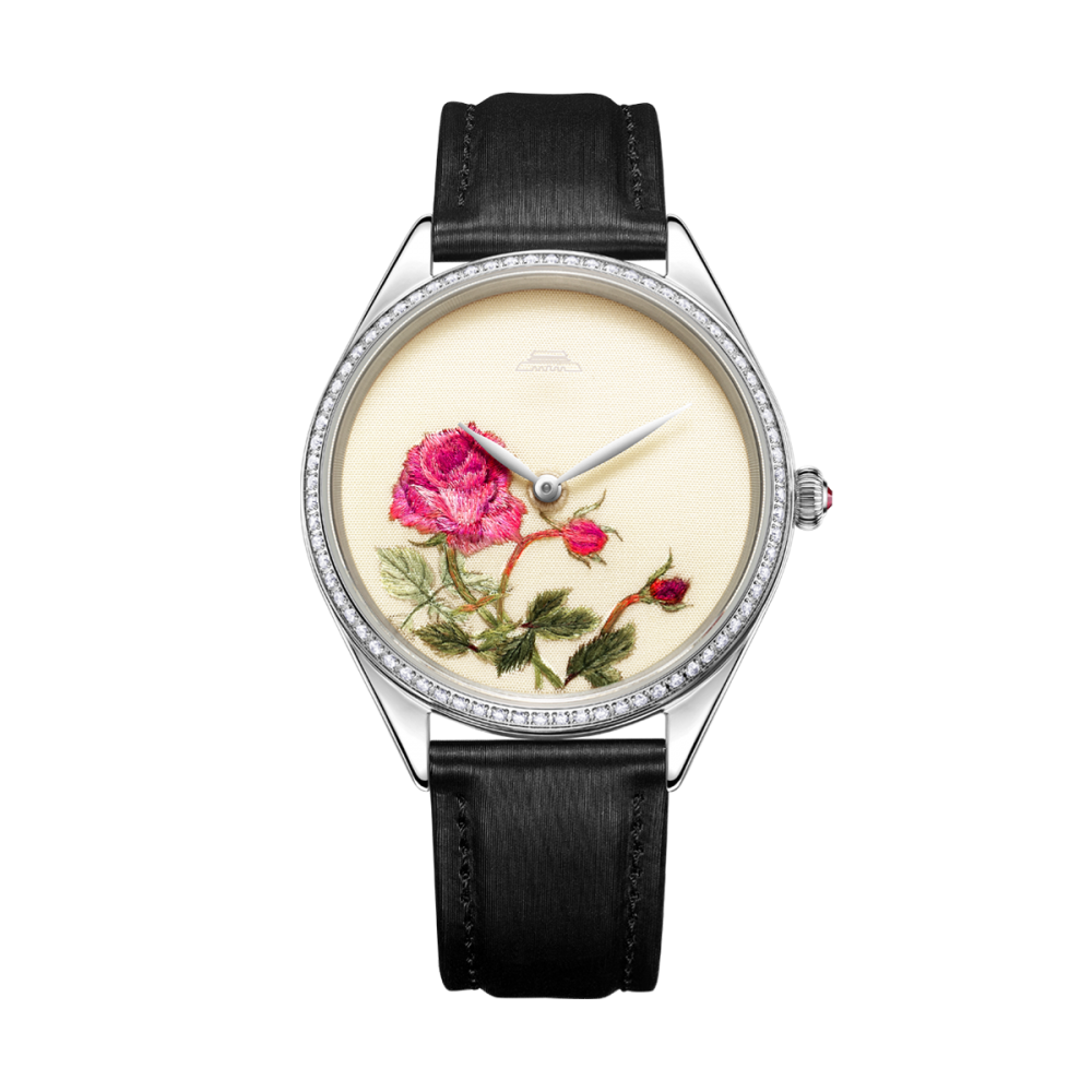 Beijing Suzhou Embroidery Rose Watch 38mm