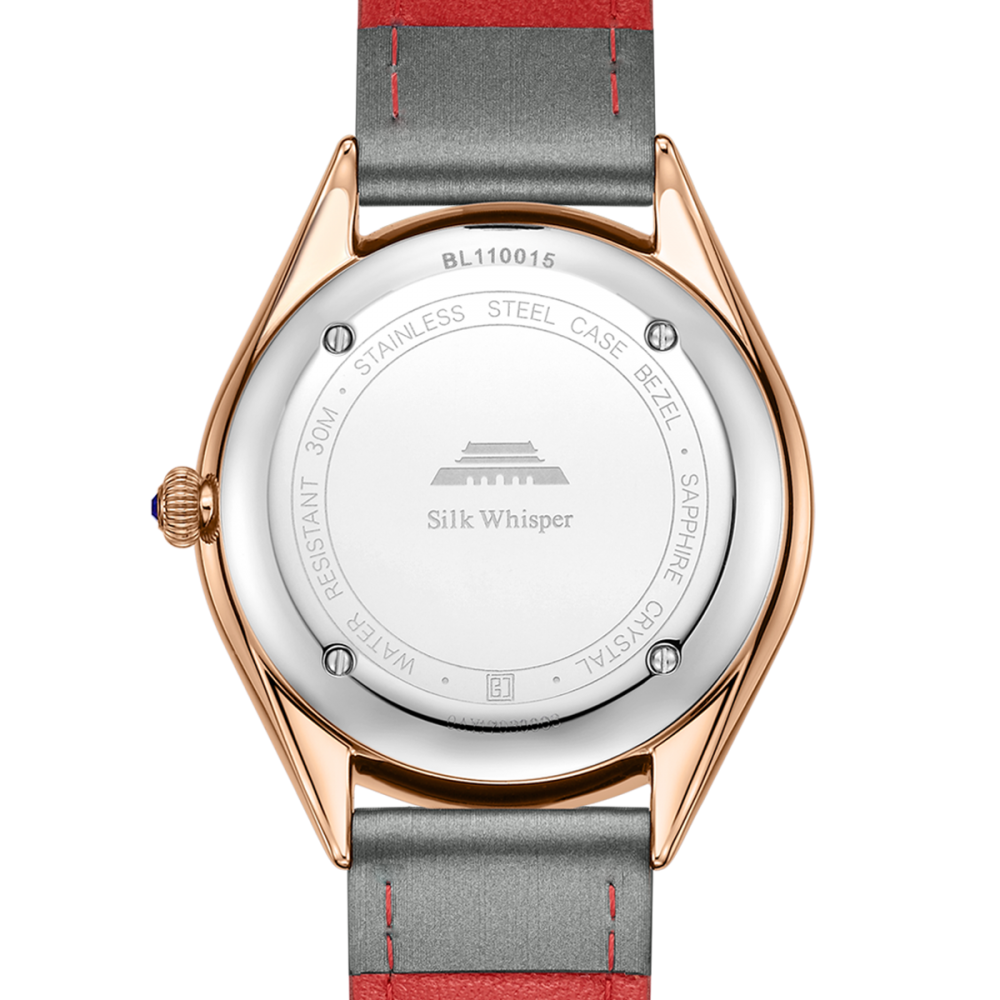 Beijing Suzhou Embroidery Lily of the Valley Watch 38mm