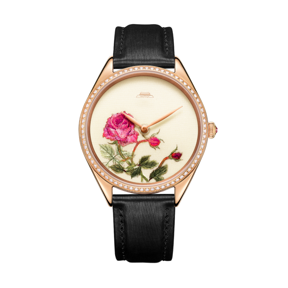 Beijing Suzhou Embroidery Rose Watch 38mm