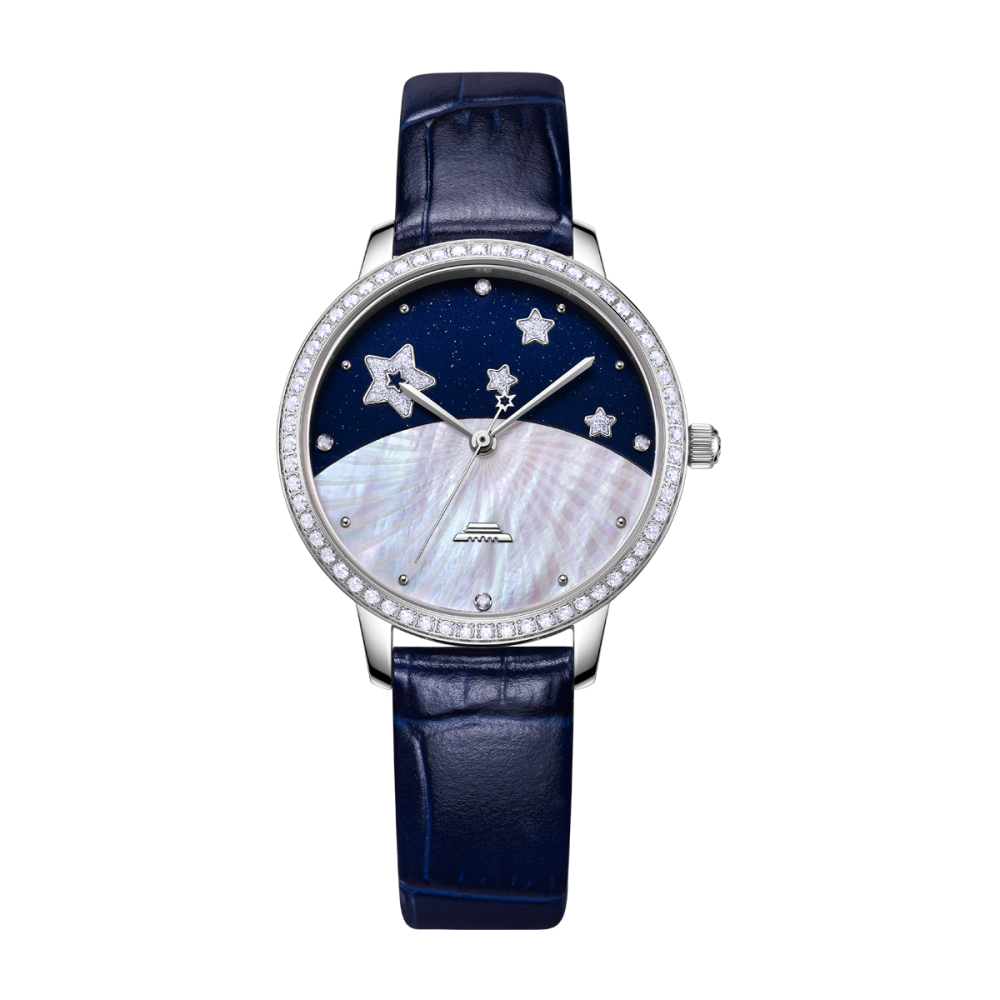 Beijing Star River Enamel Dial Quartz Watch 32mm