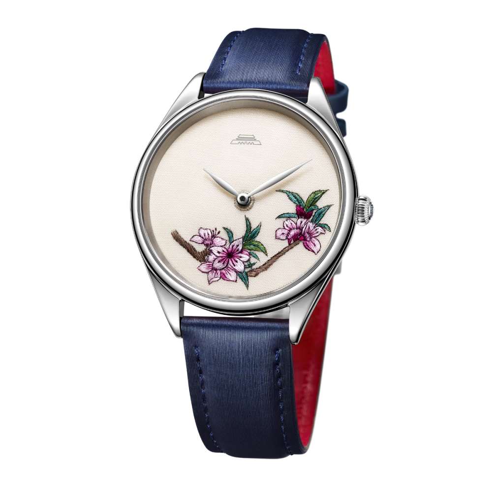 Beijing Suzhou Embroidery Peach Blossom Watch 38mm