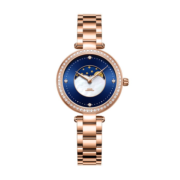 Beijing Moon Phase Quartz Watch 31mm