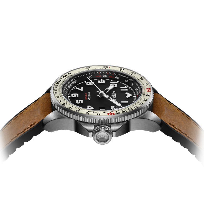 Seagull Watch | Horizon Slide Rule Pilot Automatic Watch 42mm